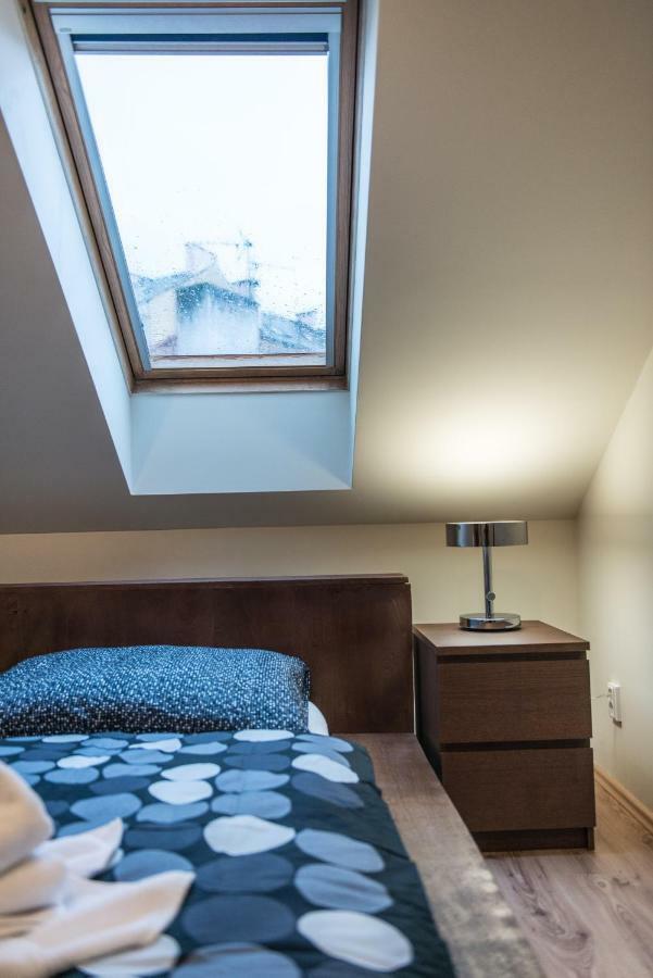 Spacious&Quiet Attic Flat in Centre + PARKING Praga Exterior foto